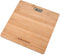 Grundig Personenweegschaal - Digitale Weegschaal Bamboe - Capaciteit tot 180kg - 28x28 cm