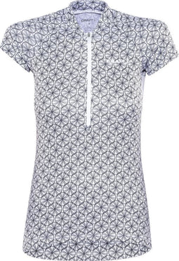 Craft Velo Graphic Jersey - Fietsshirt korte mouwen - Reflecterend - Wit/zwart - Maat XL