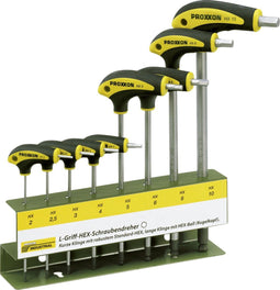 Proxxon Industrial HEX L-handtag Schroevendraaierset Werkplaats 8-delig Inbus