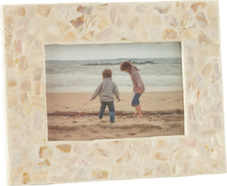 J-Line fotolijst Nuye - schelpen - ivoor