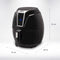 Princess Digitale Airfryer XL 182021 - Heteluchtfriteuse - 3.2 liter - 8 programma's - Zwart
