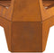 vidaXL - Vuurplaats - met - Schouw - 50x43x52 - cm - Weerbestendig - Staal