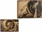 Canvas Vliegtuig 90 x 3 x 60 cm (4 Stuks)