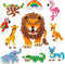Aquabeads Wild Safari Scene- complete set