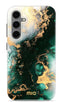 Mio by Mobilize Samsung Galaxy S24 FE - Backcover - MagSafe - Green Marble