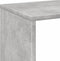 vidaXL - Kamerscherm - / - boekenkast - 102x29x103,5 - cm - hout - betongrijs