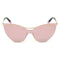 Victoria's Secret VS0010 0028T - Zonnebril - Goudkleurig/Roze - 65 mm