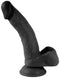 vscnovelty® Mr. Rude - Realistic Dong - Black Dildo - 20 cm