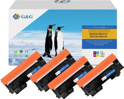 G&G Toner vervangt HP 117A Compatibel Combipack Zwart, Cyaan, Magenta, Geel NT-PH2070BK/C/M/Y-B-V3-4-S1