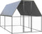 vidaXL - Kippenhok - 2x4x2 - m - gegalvaniseerd - staal