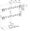 Equip 650127 - Verstelbare Quad monitorarm - Voor 4 schermen tot 32