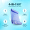 Travelly - Luxe Waterhangmat - Comfortabel drijven - Blauw