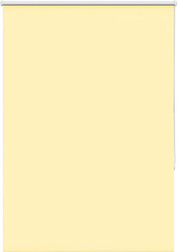 vidaXL - Rolgordijn - verduisterend - 105x175 - cm - stofbreedte - 100,7 - cm - geel