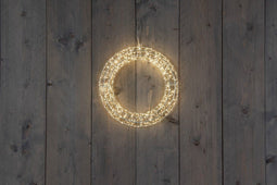 Anna's Collection - 36CMX5CM KRANS WIT 800LED WARM WIT - 5M AANLOOP...