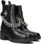 GUESS Parsle - Enkellaars - Goudkleurige details - Zwart