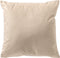 Dutch Decor MAYSA - Kussenhoes 45x45 cm - Irish Cream - beige - met rits - zonder binnenkussen