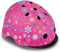 Globber Kinderhelm met LED lichtjes in Roze