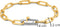 TI SENTO Dames Armband - 925 zilver - Zilver geel verguld - Maat M - 2936SY