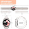 Actyve Smartwatch Dames - Stappenteller - Slaapmonitor - Zilver