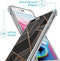 iMoshion Hoesje Geschikt voor iPhone 8 Plus / 7 Plus Hoesje Met Koord - iMoshion Design Hoesje met Koord - Zwart / Meerkleurig / Goud / Black Graphic