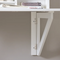 SoBuy FWT07-II-W - Inklapbare Wandtafel - Max. 48 kg - 90 x 78 x 60 cm - Wit
