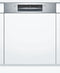 Bosch SMI4HCS48E - Half-geïntegreerde inbouwvaatwasser - 14 couverts - 44 dB