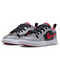 Jordan - 1 Low Alt - Pre-School Sneakers - Klittenbandsluiting - Zwart / Fire Red / Cement Grey / Wit - Maat 33