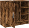 vidaXL - Wastafelkast - 63x29x55 - cm - bewerkt - hout - gerookt - eikenkleurig