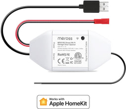Meross MSG100 - Smart Wi-Fi Garagedeuropener - Stembediening - Wit
