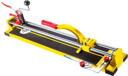 Topex Tegelsnijder 650mm - Dubbele Geleider - Geïntegreerde Gatensnijder