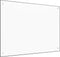 vidaXL - Spatscherm - keuken - 80x60 - cm - gehard - glas - wit