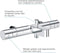 GROHE Grohtherm 800 Cosmopolitan - Thermostatische Badkraan - GROHE TurboStat GROHE SafeStop - chroom