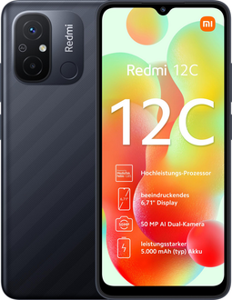 XIAOMI Redmi 12C - Smartphone - 50MP camera - 64 GB Grijs