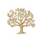 Decoratieve figuren Home ESPRIT Wit Gouden Boomstructuur 76 x 10 x 68 cm