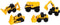 Cat Mini Bouwvoertuigen 5-Pack