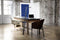 Luctra Flex Design vloerlamp LED dimbaar, oplaadbare batterij voor 25 uur runtime, draagbaar, 923123, aluminium