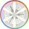 Brilliant Gaiano - Plafondventilator - LED 48W - Ø 48 cm - Dimbaar - RGB - Wit en Hout