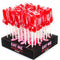 SECRETPLAY - DISPLAY ASSORTIMENT PENIS LOLLIES AARDBEI 40 STUKS | SNOEP | EROTIEK SNOEP