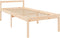 vidaXL - Seniorenbed - massief - grenenhout - 90x190 - cm