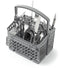 Etna VW642N - Inbouw Vaatwasser - 14 couverts - Zilvergrijs