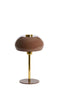 Joe Tafellamp - Glans donkerbruin goud - 22 x 34 cm