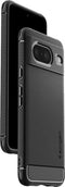 Spigen Rugged Armor - Soft case - Militaire standaard en Air Cushion technologie - Zwart