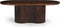 Livingfurn - Eetkamertafel Sevilla Brown 220cm - Mangohout