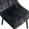Refurna - Eetkamerstoel Minsk Velvet Antraciet