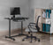 Bureau zit sta verrijdbaar - laptoptafel - in hoogte verstelbaar - 91.5 x 56 cm