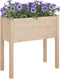 vidaXL - Plantenbak - 70x31x70 - cm - massief - grenenhout