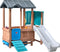 Step2 Woodland Adventure Playhouse & Slide - Glijbaan, klimwand en opberglade