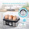 GoodForce Automatische Eierkoker - 6 Eieren - Timer - Alarm - RVS - Vaatwasserbestendig
