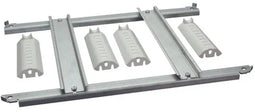 Fibox DRS ARCA 403015 Montageframe 2 rijen Staal Grijs (l x b) 400 mm x 300 mm 1 stuk(s)
