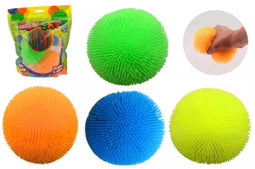 Squishy Fluffy Ballen - Set van 2 - Zacht en kneedbaar - Vrolijke kleuren (2 stuks)